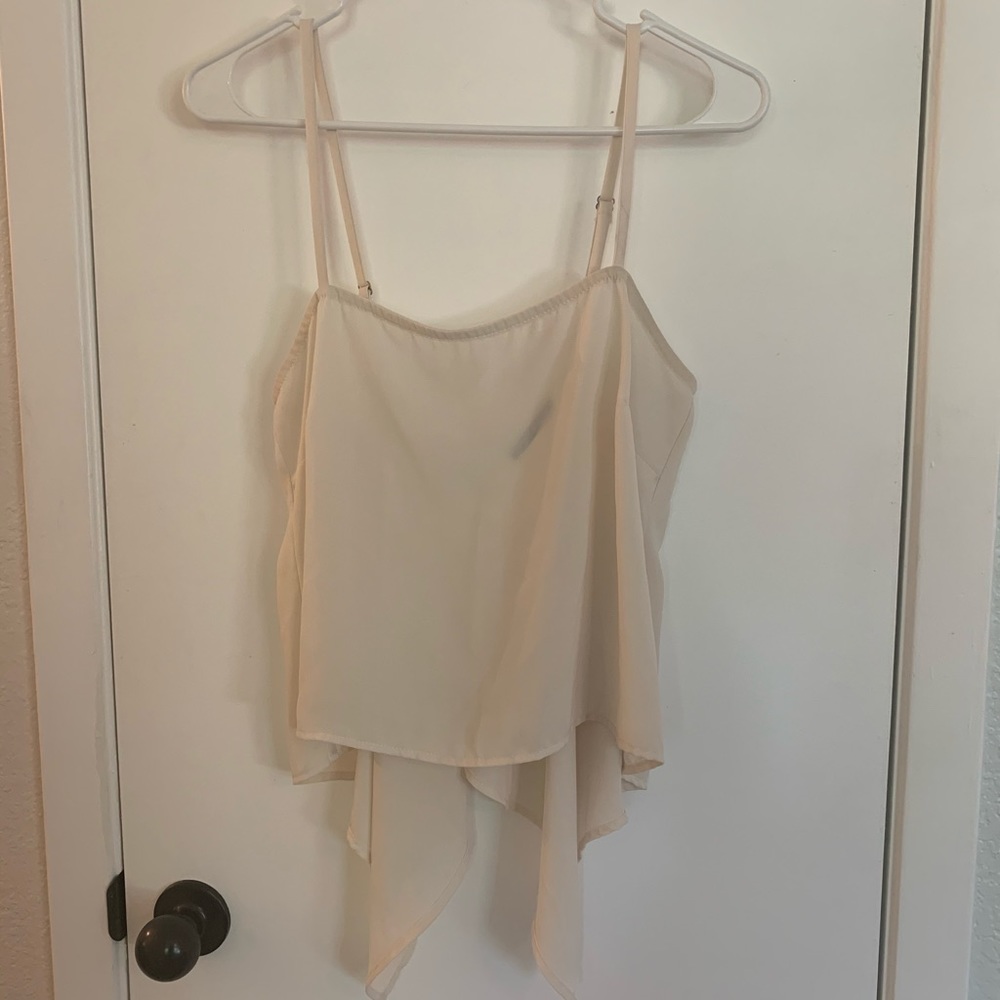 Spaghetti strap tank top